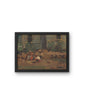 Cottage Yard Gathering – Historic Black Life Painting