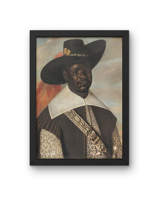 Black Diplomat Portrait – African Heritage Painting