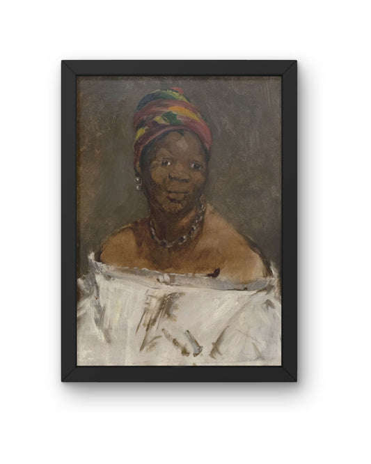 Portrait of Laure – Historic Black Woman Art Print