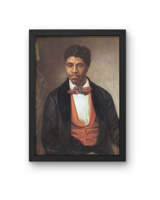 Vintage Black Gentleman Portrait – 19th Century Study