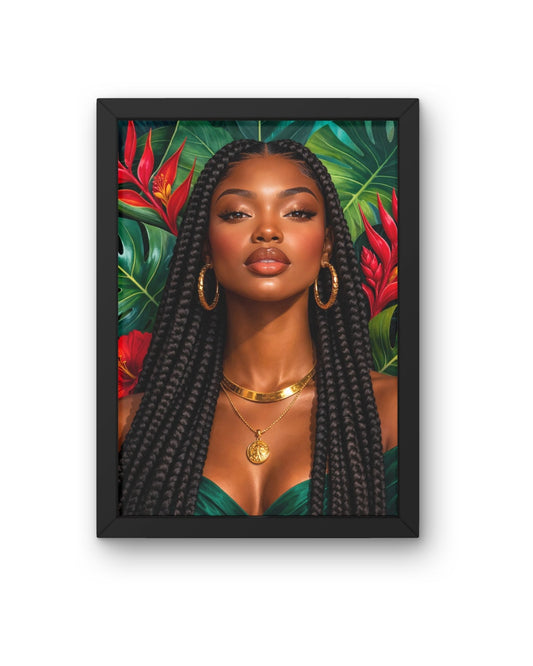 Emerald Empress Black Queen