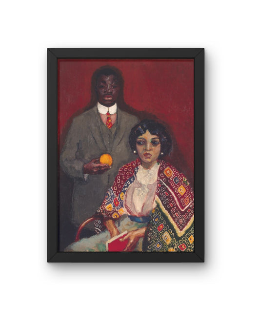 Lucie and Her Partner — Study in Red